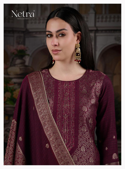 Jerika Netra Pashmina Suits Wholesaler Ahmedabad