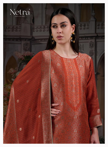 Jerika Netra Pashmina Suits Wholesaler Ahmedabad