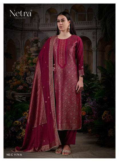 Jerika Netra Pashmina Suits Wholesaler Ahmedabad