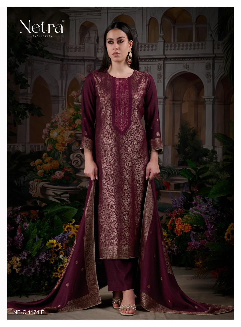 Jerika Netra Pashmina Suits Wholesaler Ahmedabad