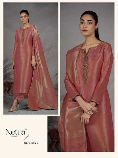 Jessika Netra Premium Bemberg Pant Style Suits Wholesale Rate
