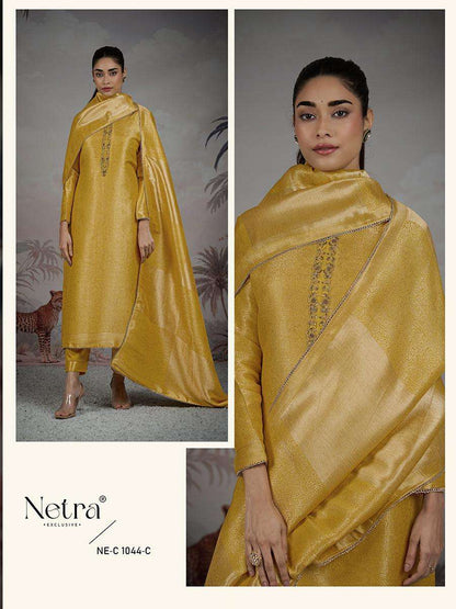 Jessika Netra Premium Bemberg Pant Style Suits Wholesale Rate