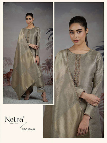 Jessika Netra Premium Bemberg Pant Style Suits Wholesale Rate