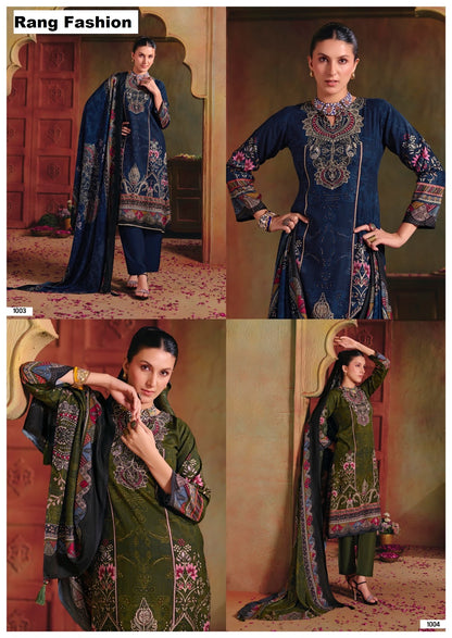 Jewel Rang Fashion Pashmina Suits Wholesale Price