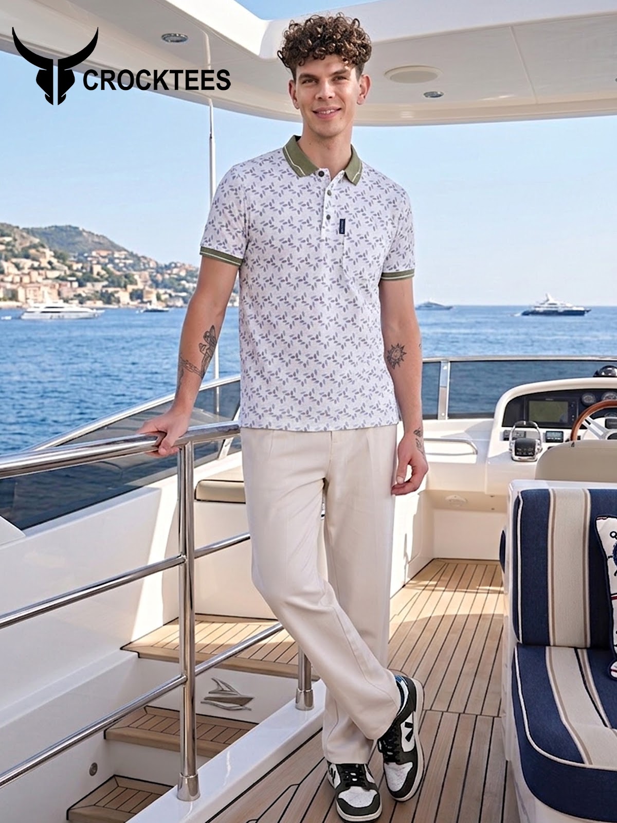 Jh 326 Crocktees Interlock Mens Tshirts Exporter India