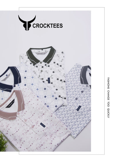 Jh 326 Crocktees Interlock Mens Tshirts Exporter India