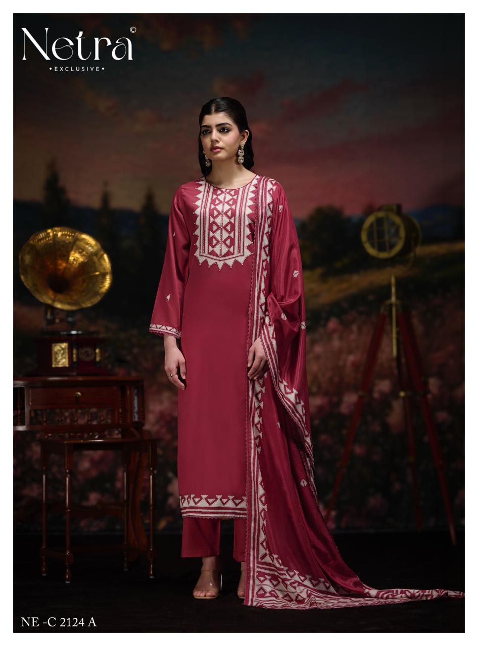 Jhalak Netra Cotton Pant Style Suits Wholesaler