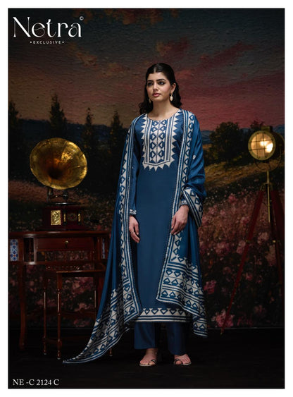 Jhalak Netra Cotton Pant Style Suits Wholesaler
