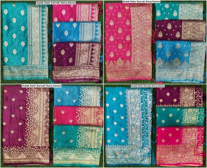 Jhalak Satin Saroski Saroj Sarees Supplier