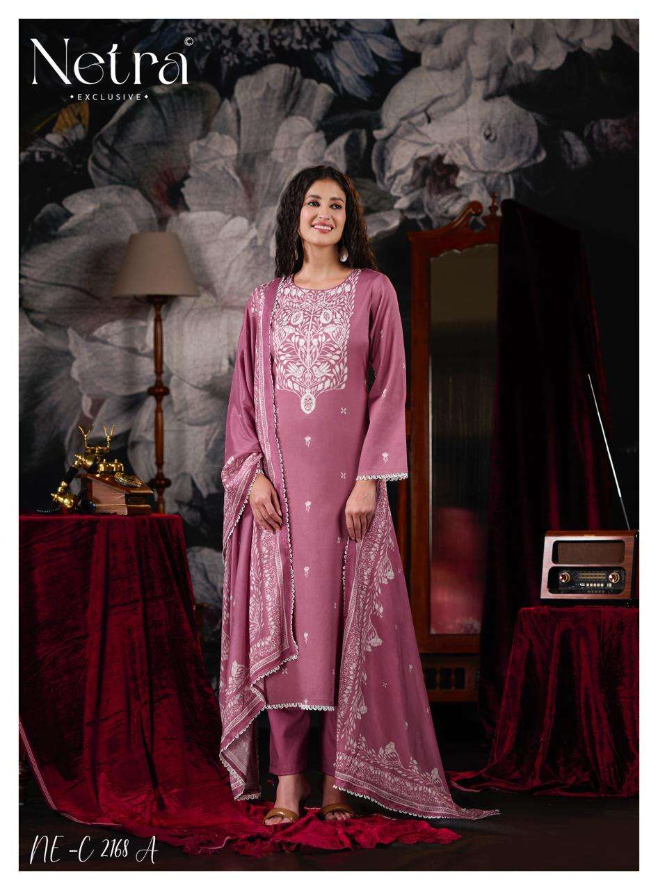 Jhalak Vol 2 Netra Cotton Pant Style Suits Wholesale Price