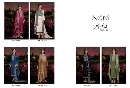 Jhalak Vol 3 Netra Cotton Pant Style Suits Wholesale Price