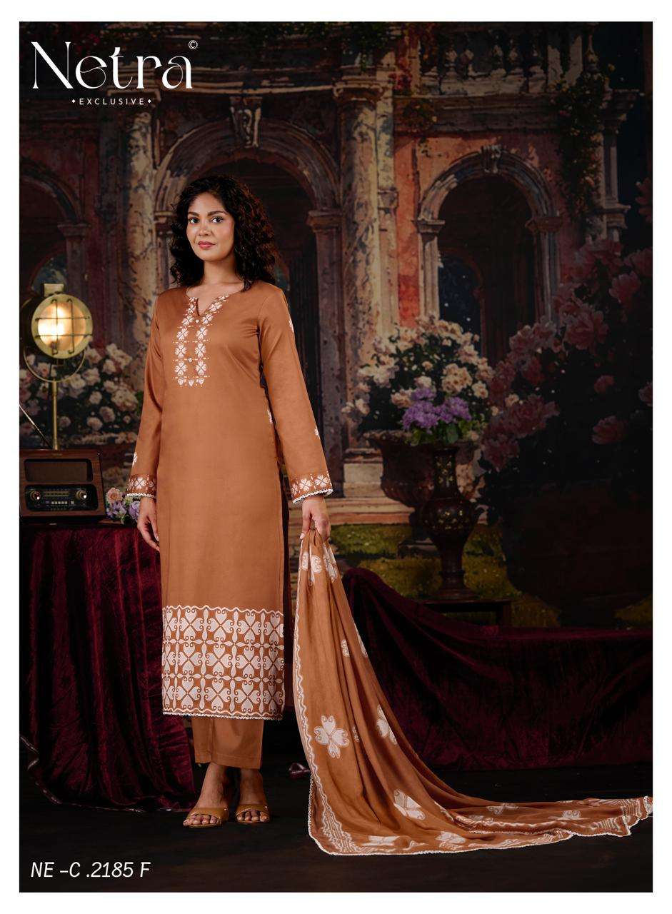 Jhalak Vol 4 Netra Cotton Pant Style Suits Wholesale Rate