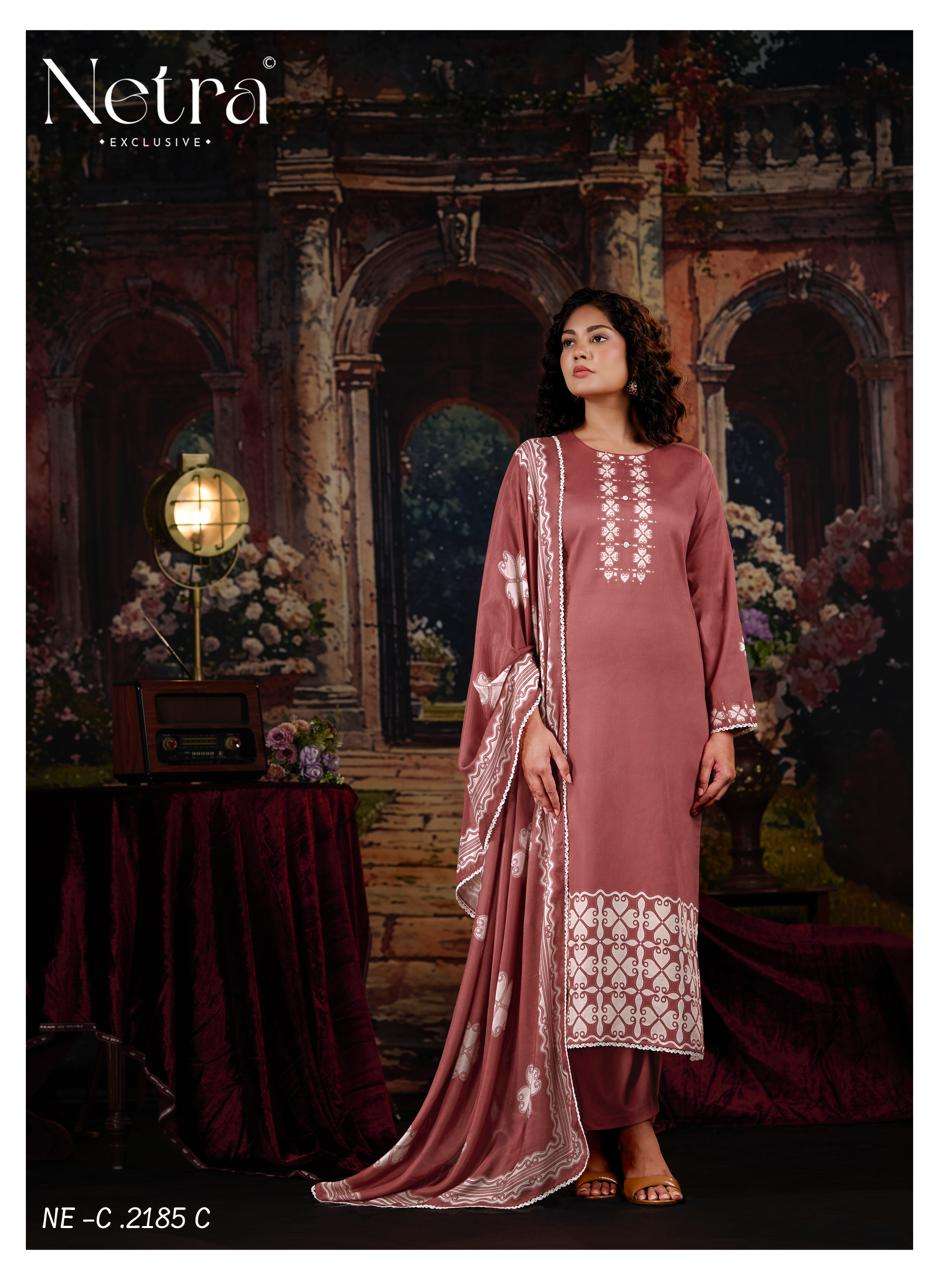 Jhalak Vol 4 Netra Cotton Pant Style Suits Wholesale Rate
