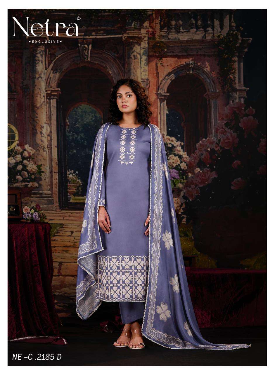 Jhalak Vol 4 Netra Cotton Pant Style Suits Wholesale Rate