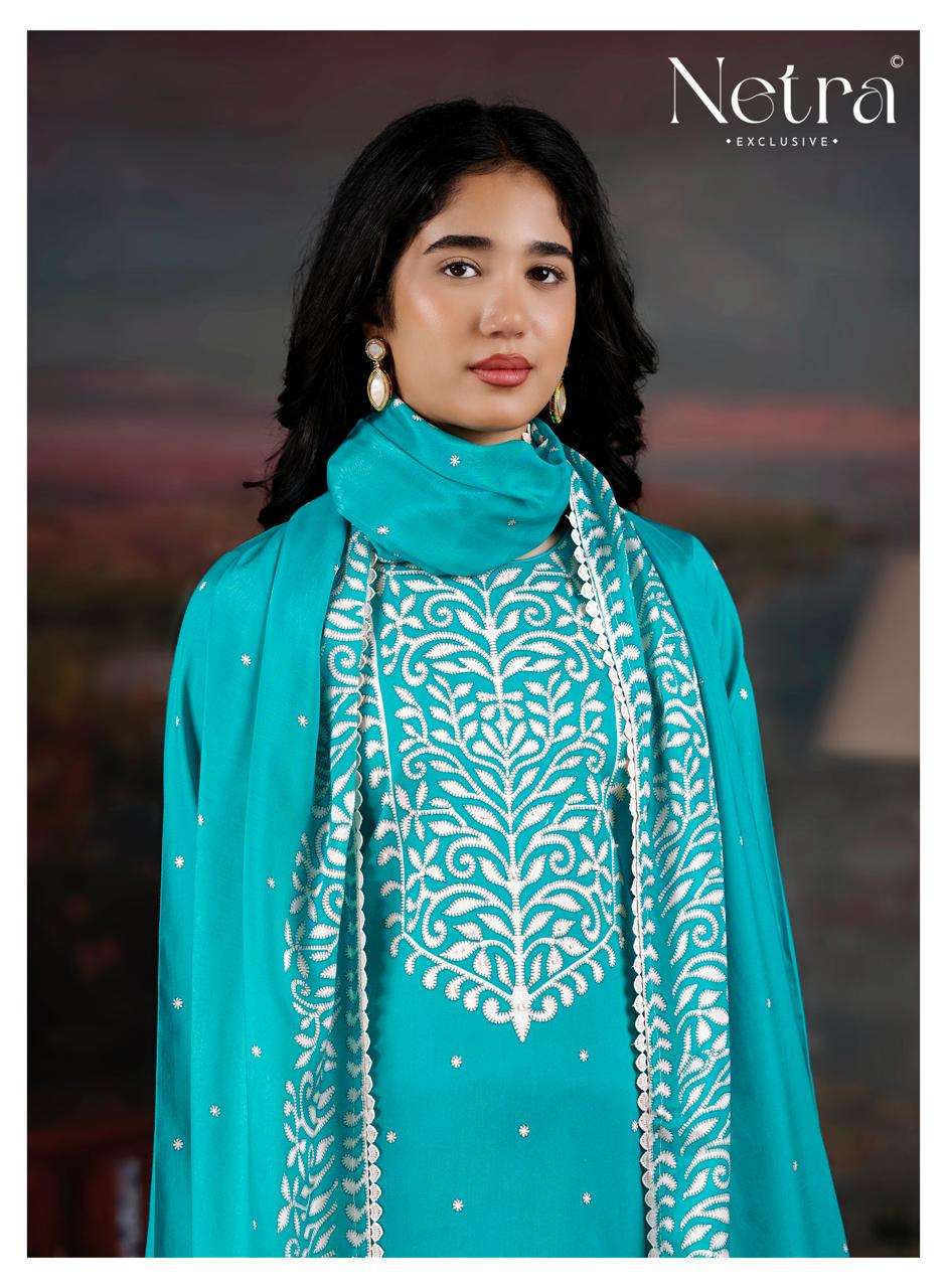 Jhalak Vol 5 Netra Cotton Pant Style Suits Supplier