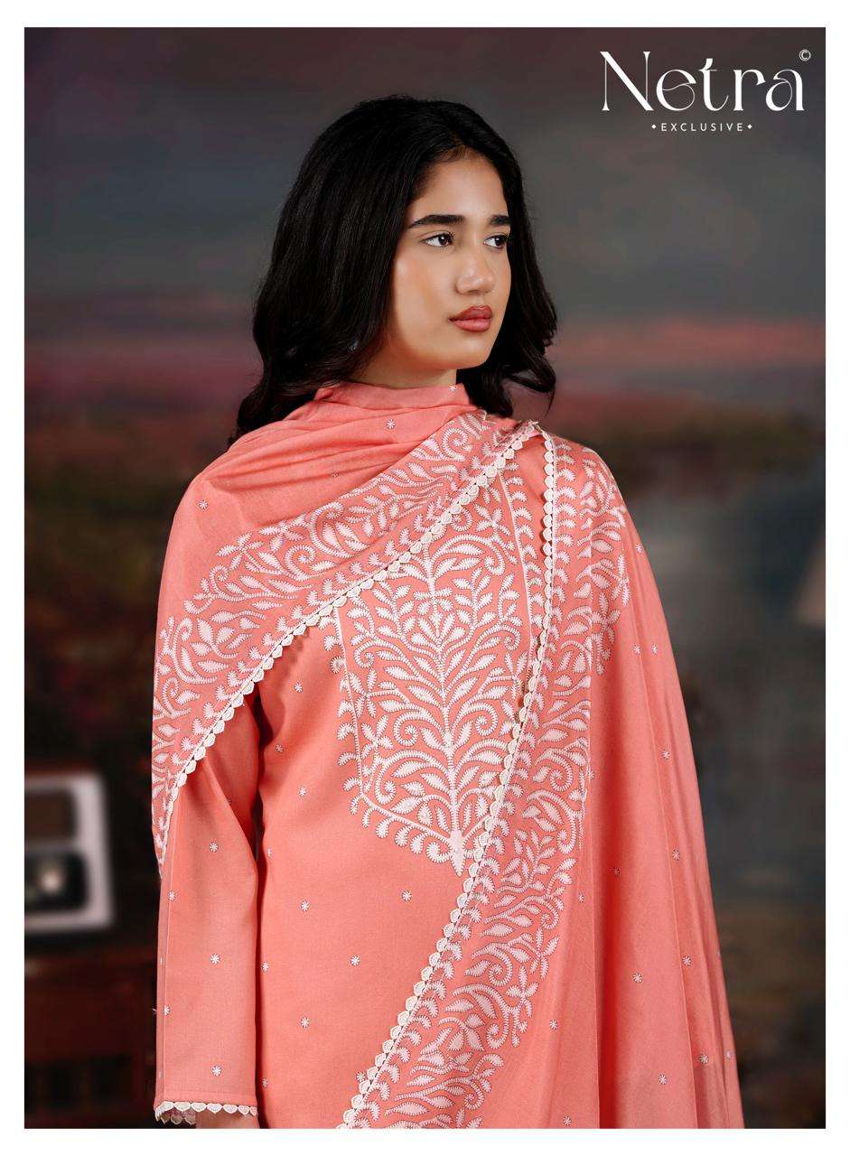 Jhalak Vol 5 Netra Cotton Pant Style Suits Supplier
