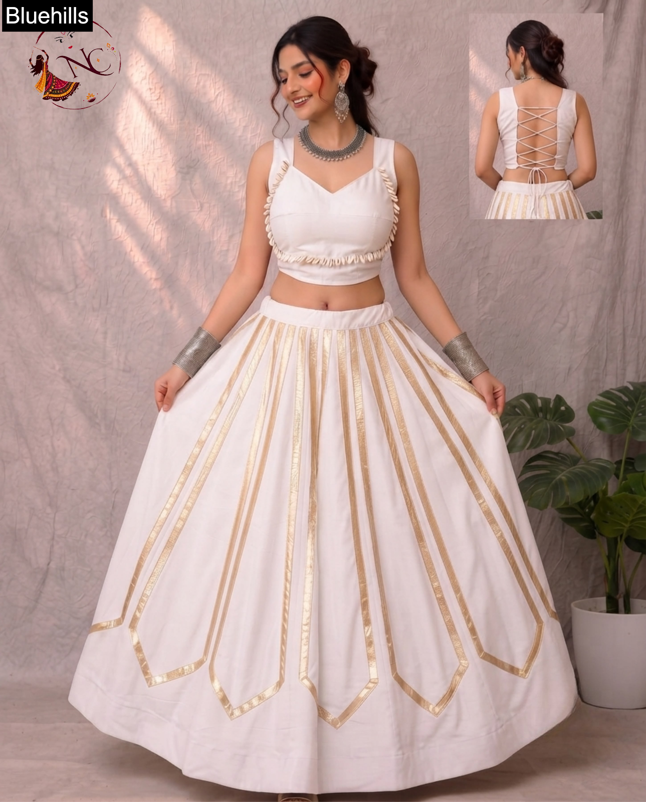 Jhankar Navratri Collection Bluehills Rayon Chaniya Choli Wholesale Price