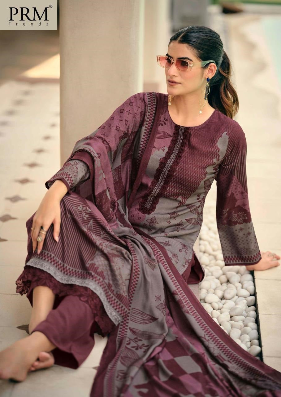 Jhansi Prm Trendz Viscose Pashmina Suits Wholesale Price