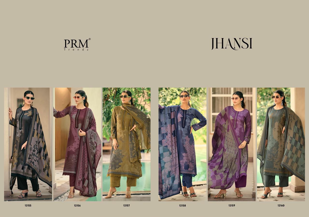Jhansi Prm Trendz Viscose Pashmina Suits Wholesale Price