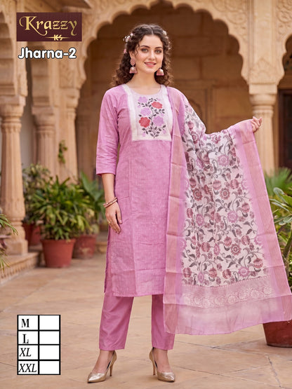 Jharna Krazzy Kanha Readymade Pant Style Suits Manufacturer Gujarat