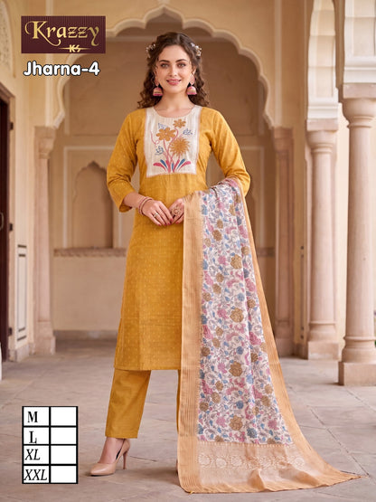 Jharna Krazzy Kanha Readymade Pant Style Suits Manufacturer Gujarat