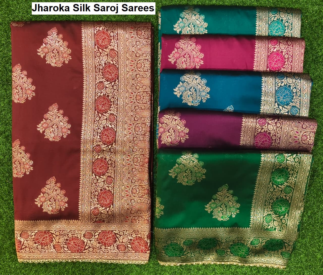 Jharoka Silk Saroj Sarees Manufacturer
