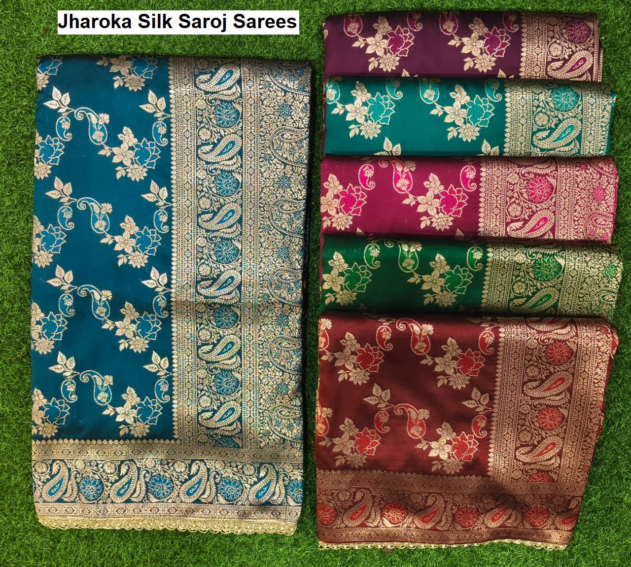 Jharoka Silk Saroj Sarees Manufacturer