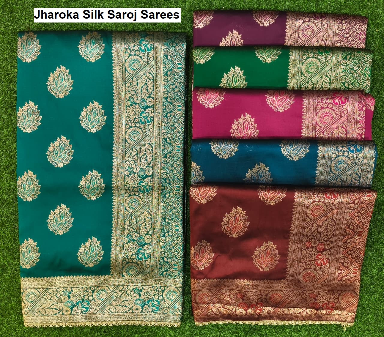 Jharoka Silk Saroj Sarees Manufacturer