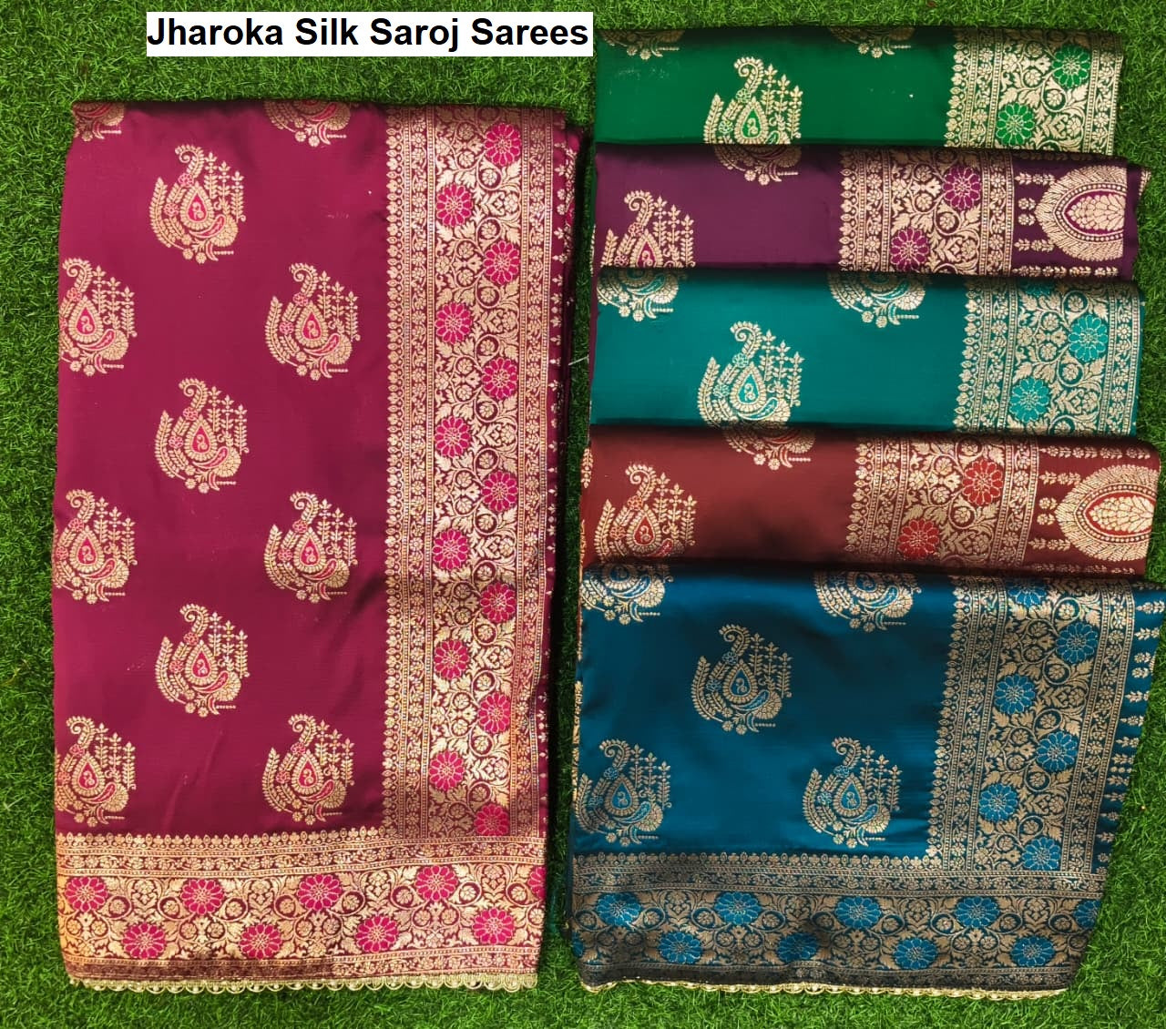 Jharoka Silk Saroj Sarees Manufacturer