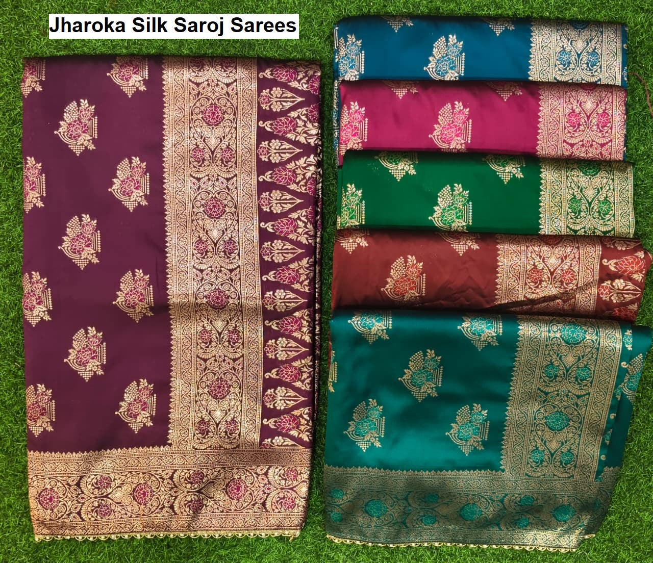 Jharoka Silk Saroj Sarees Manufacturer