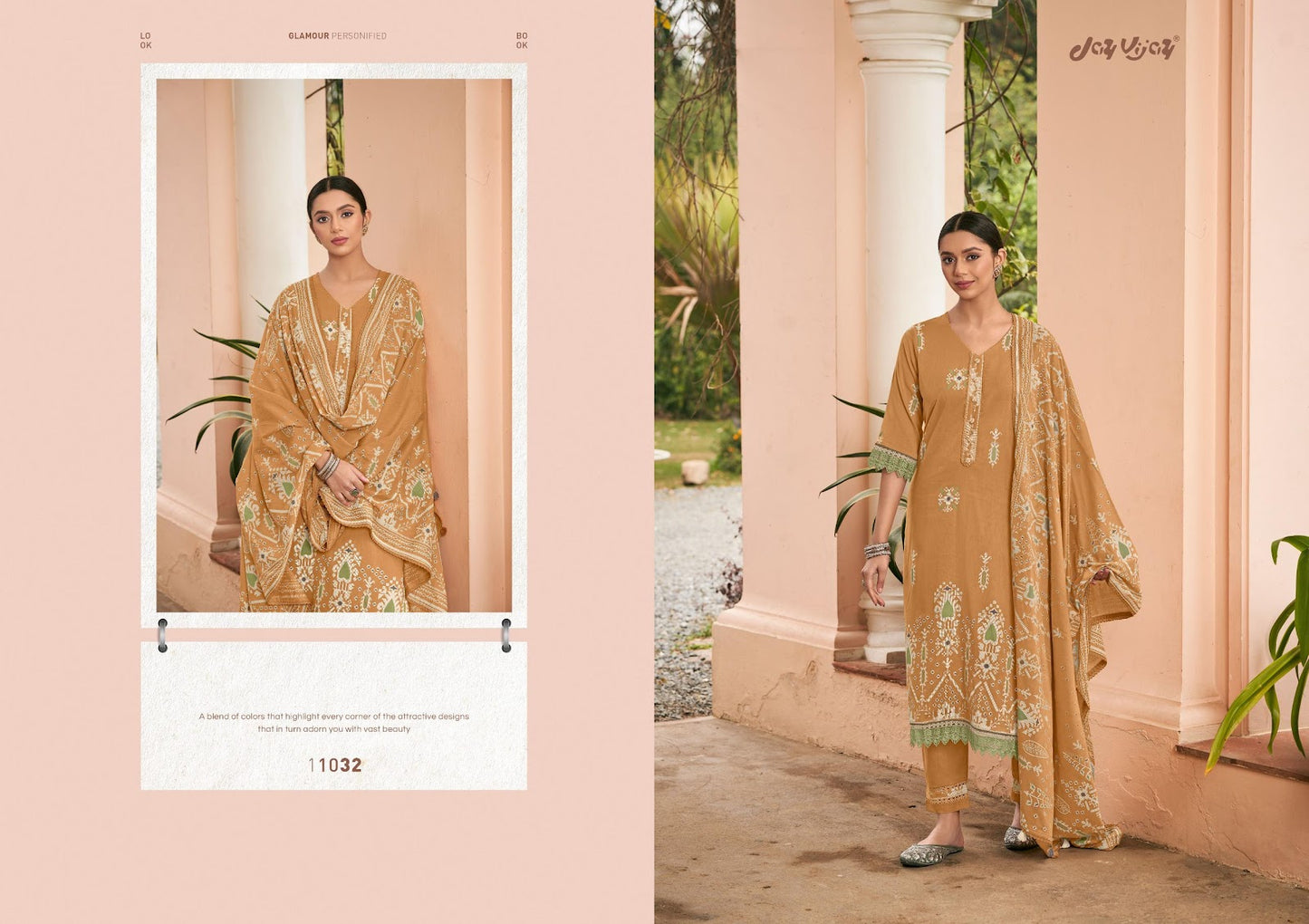 Jhoom Jay Vijay Organdy Pant Style Suits Wholesaler