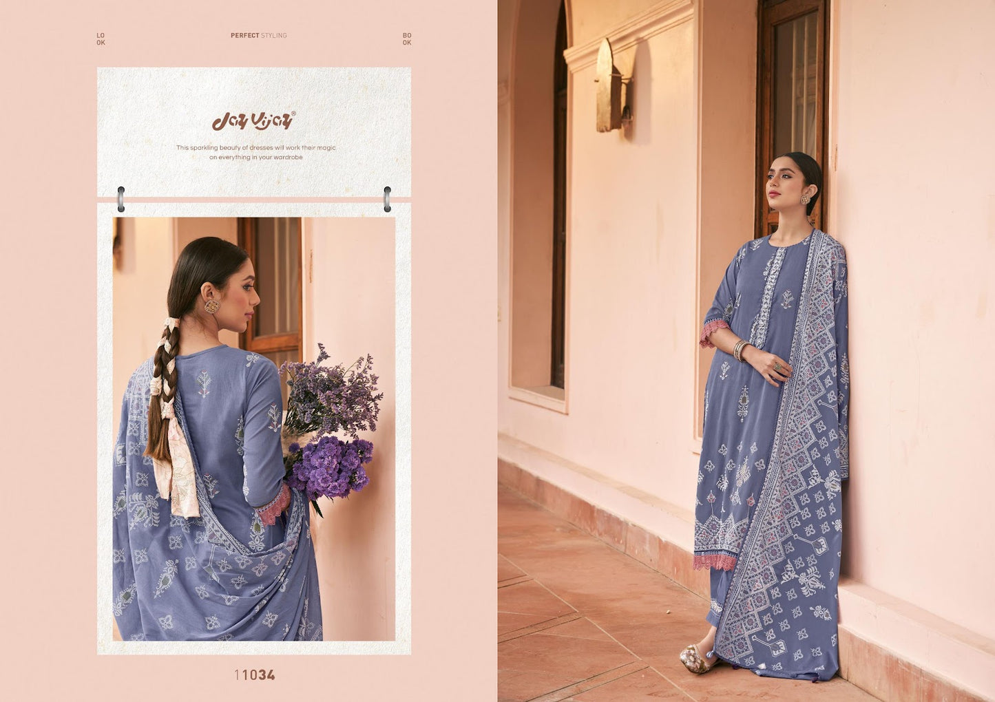 Jhoom Jay Vijay Organdy Pant Style Suits Wholesaler