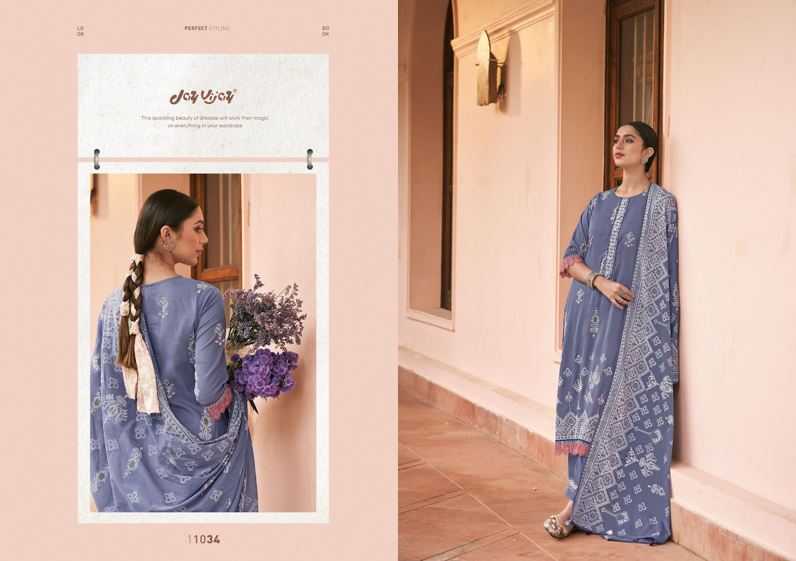 Jhoom Jay Vijay Organdy Pant Style Suits Wholesaler