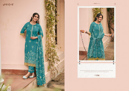 Jhoom Jay Vijay Organdy Pant Style Suits Wholesaler