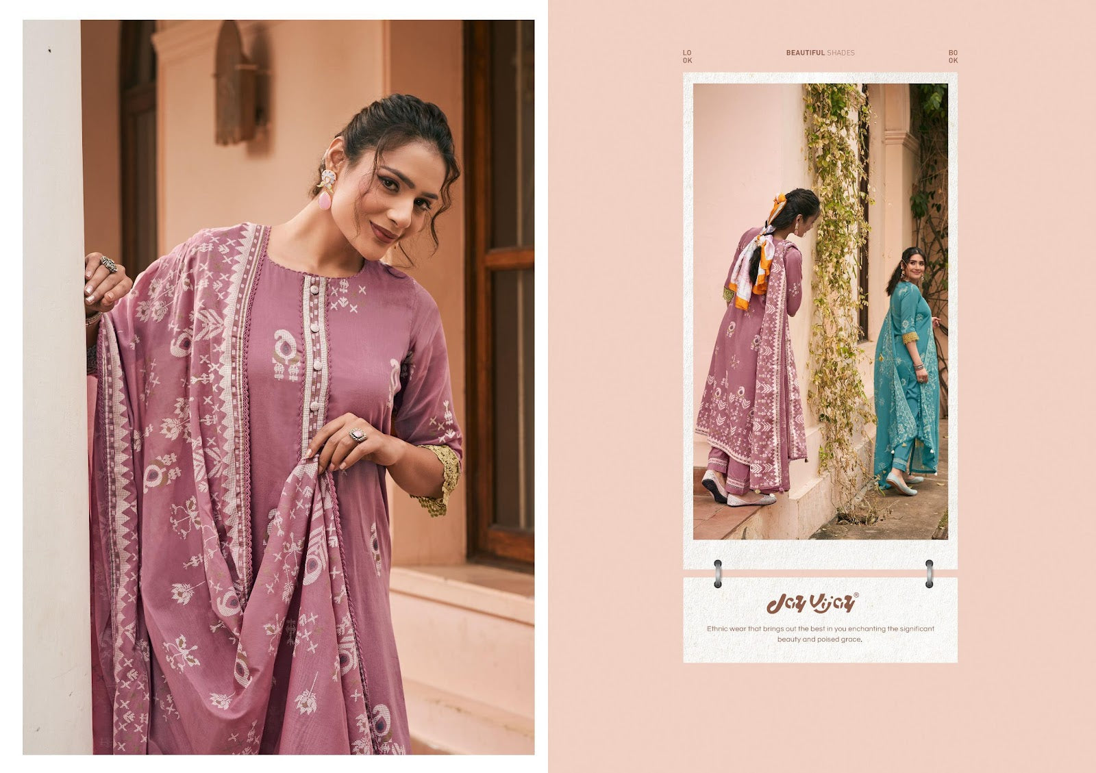 Jhoom Jay Vijay Organdy Pant Style Suits Wholesaler