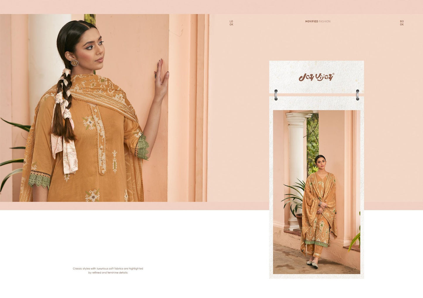 Jhoom Jay Vijay Organdy Pant Style Suits Wholesaler