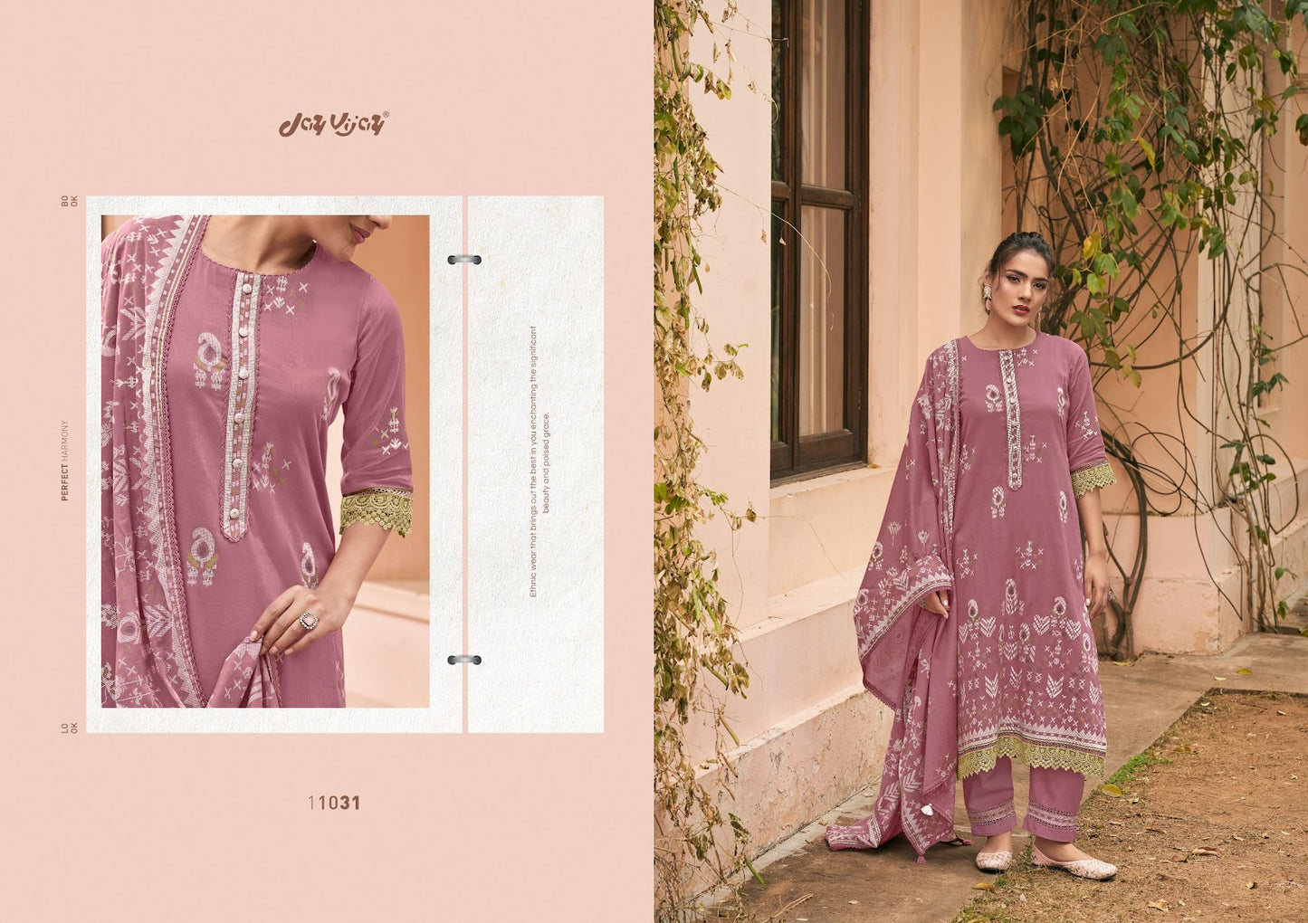 Jhoom Jay Vijay Organdy Pant Style Suits Wholesaler