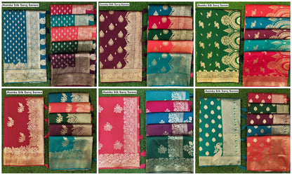 Jhumka Silk Saroj Sarees Wholesale