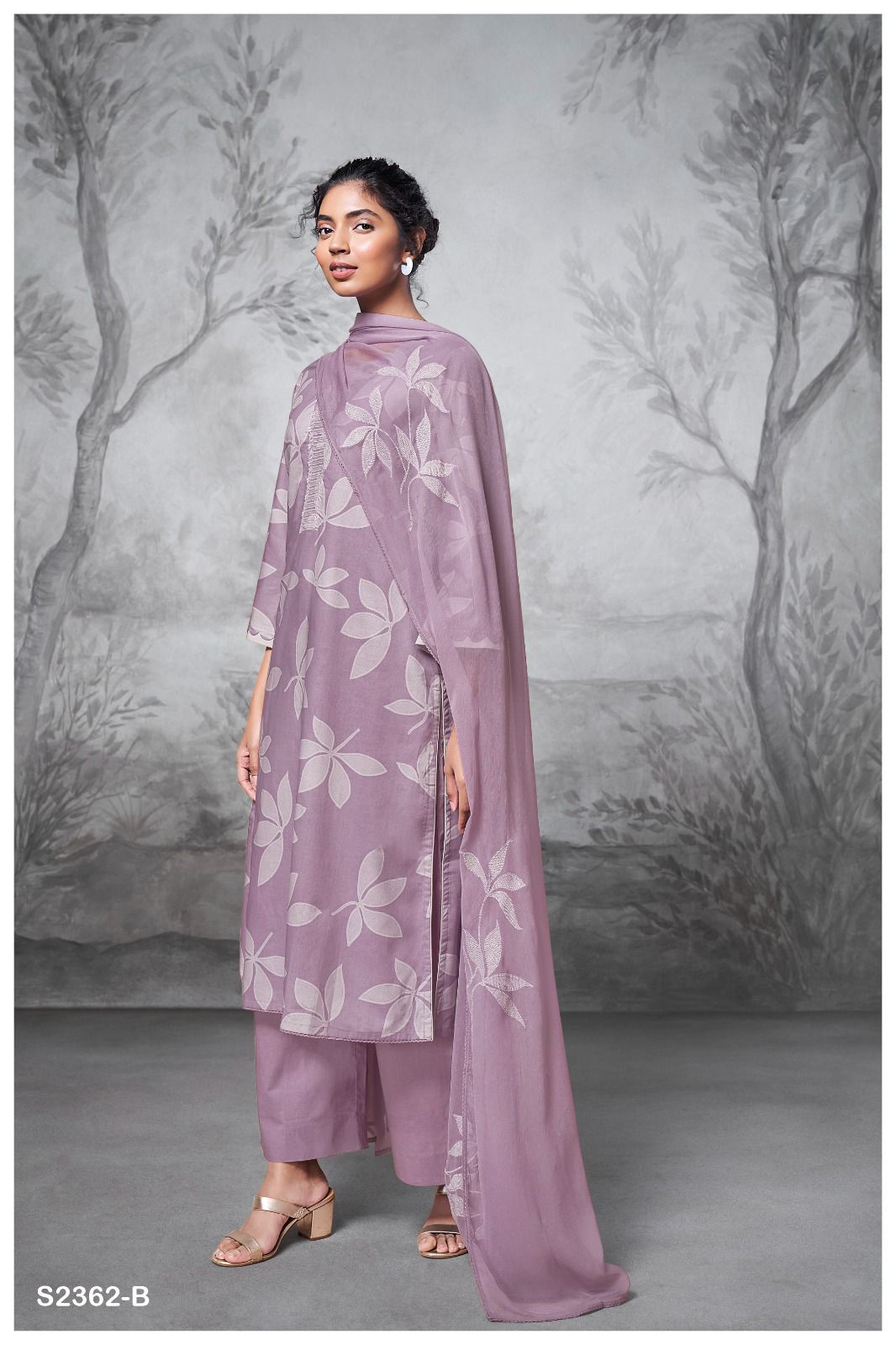 Jiana-2362 Ganga Premium Cotton Plazzo Style Suits
