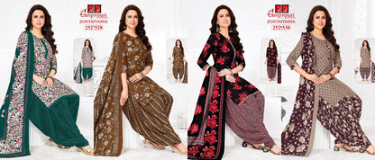 Jighyasha Vol 25 Ganpati Cotton Dress Material Exporter Gujarat