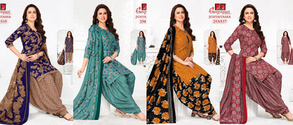 Jighyasha Vol 25 Ganpati Cotton Dress Material Exporter Gujarat
