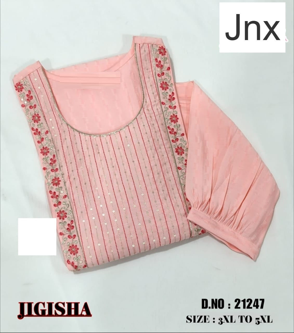 Jigisha 210226 Jnx Plus Size Kurtis Supplier Gujarat