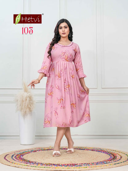 Jigisha Hetvi Muslin Anarkali Kurtis Manufacturer Ahmedabad