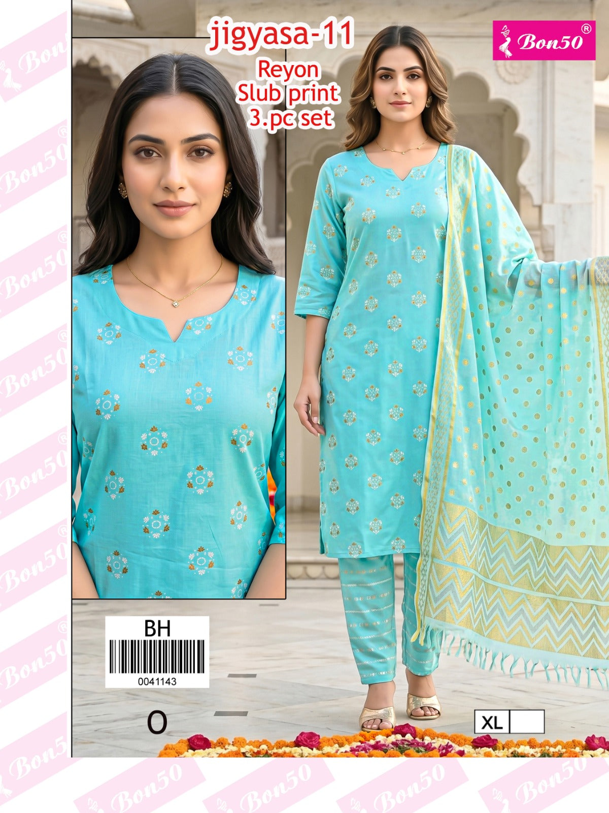 Jigyasa Bon50 Reyon Readymade Pant Style Suits Supplier Gujarat