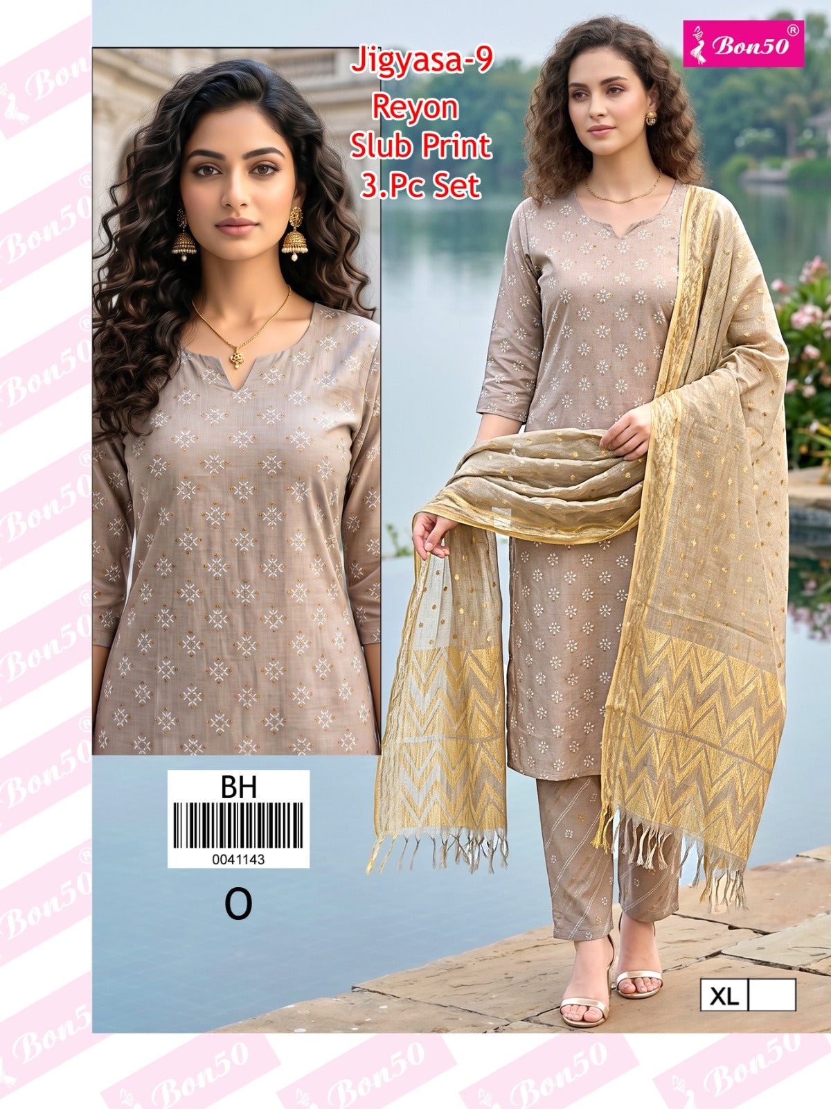 Jigyasa Bon50 Reyon Readymade Pant Style Suits Supplier Gujarat