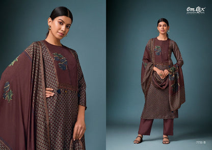 Jigyasa Omtex Silk Pant Style Suits Wholesaler India