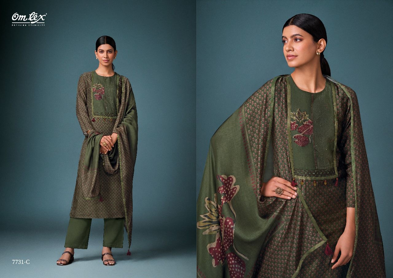 Jigyasa Omtex Silk Pant Style Suits Wholesaler India