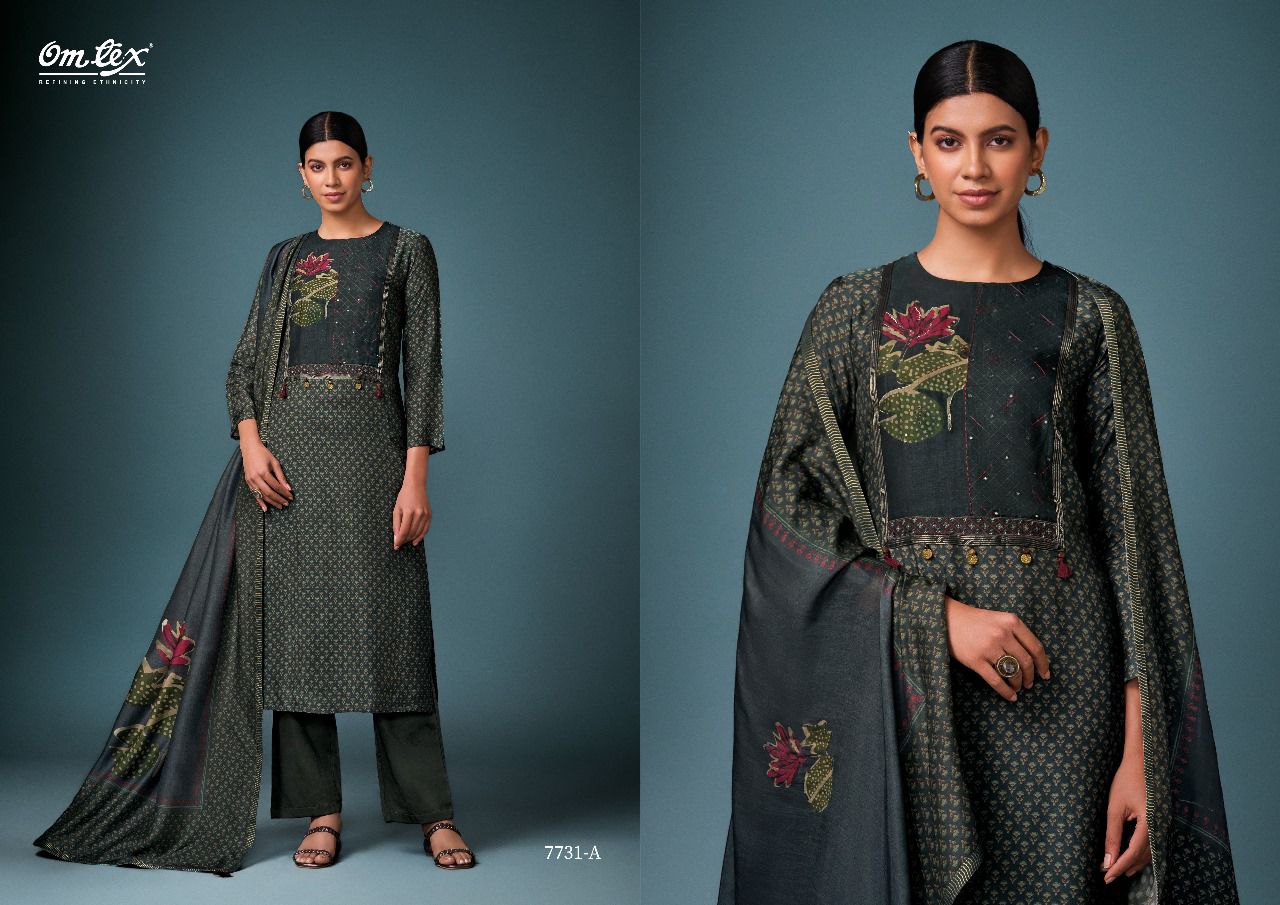 Jigyasa Omtex Silk Pant Style Suits Wholesaler India