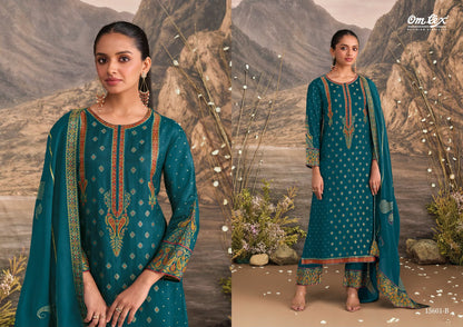 Jimena Omtex Silk Jacquard Pant Style Suits Manufacturer