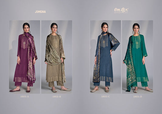 Jimena Omtex Pashmina Suits Manufacturer India